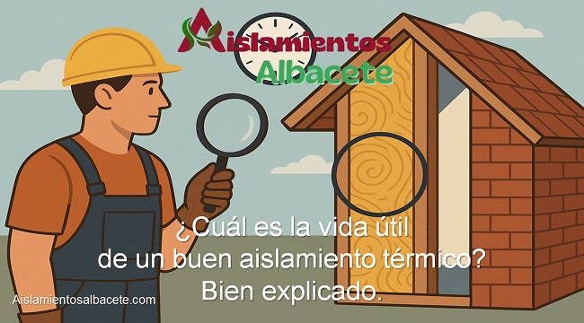 cuál es la vida útil de un buen aislamiento térmico