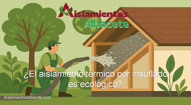 el aislamiento térmico por insuflado es ecológico