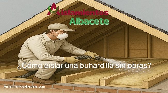 cómo aislar una buhardilla sin obras
