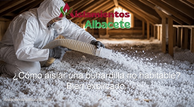 como aislar una buhardilla no habitable
